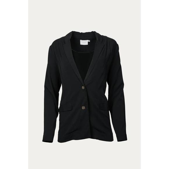 NEW LUSH single-breasted blazer in black - Picture 1 of 1